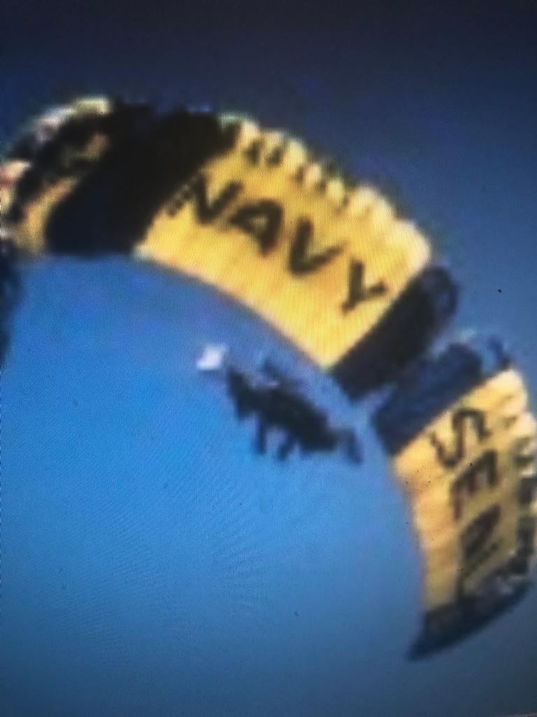 USS Oriskany at anchor in Hong Kong Harbor  1960- Westpac Cruise