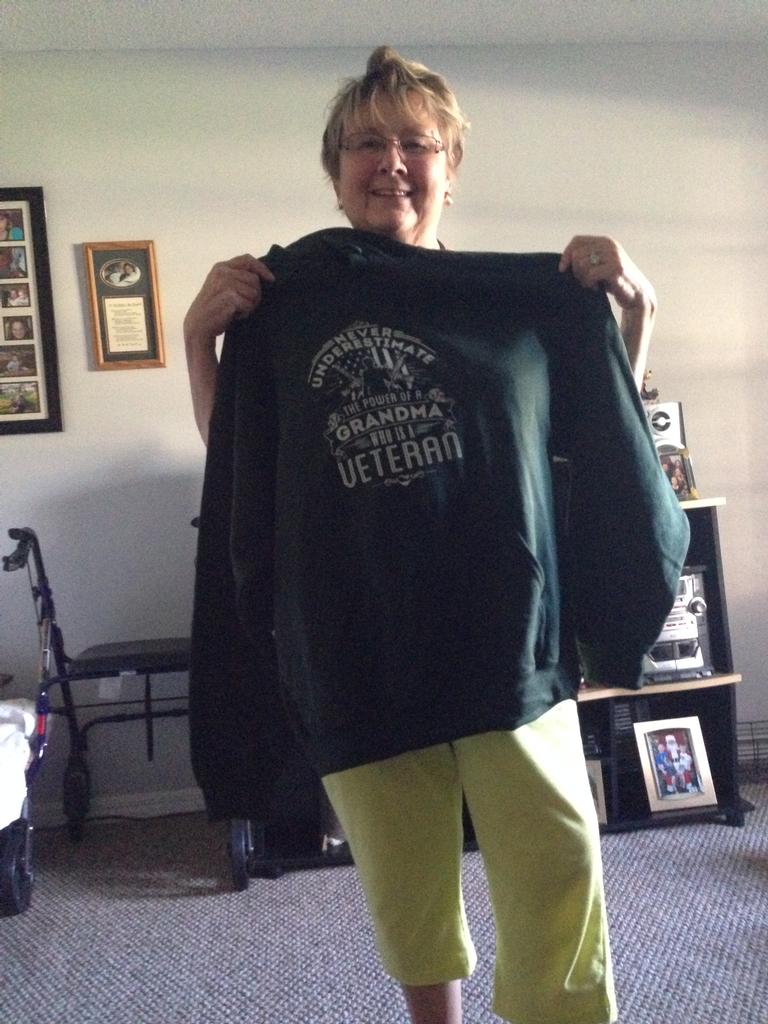 diane and i at the church