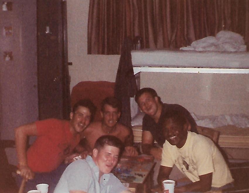 First Days Of Desert Storm - Newport R.I. Officer