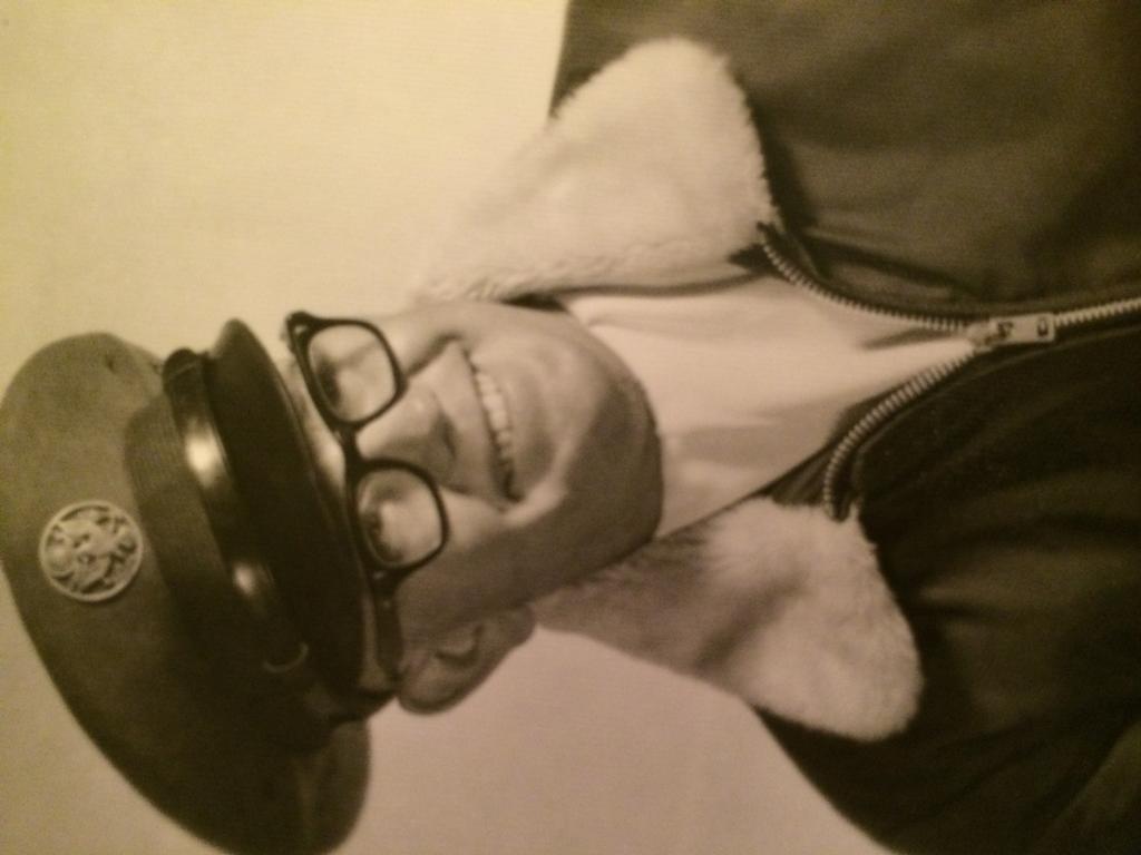 Pat in front of Bunker