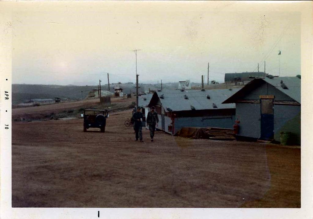 Bill in Nam Sandbag Wall