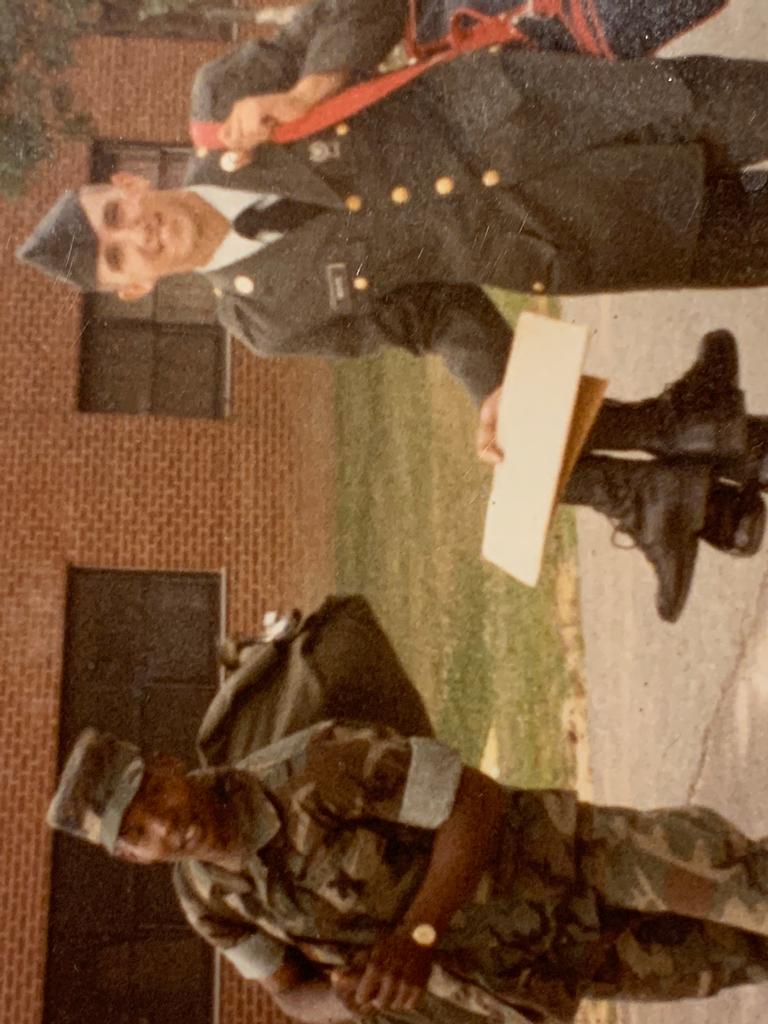 Picture in Arvin Gym for setting Obstacle Course record