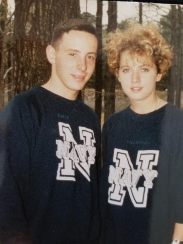 Gary Talbert, former Utilitiesman 1st Class Seabee with 1956 SkyHawk