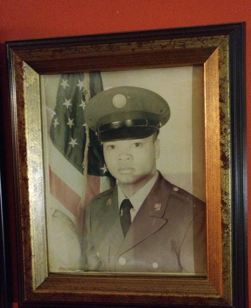 picture of me ater bootcamp on leave in johnstown,pa