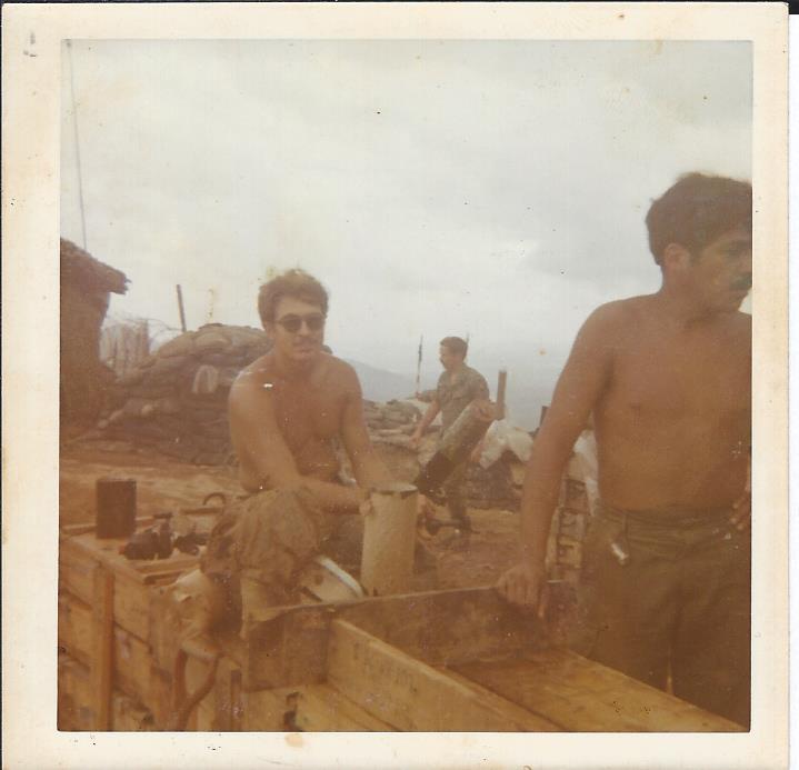 4.2 in. mortar - LZ Maude Jan. '72