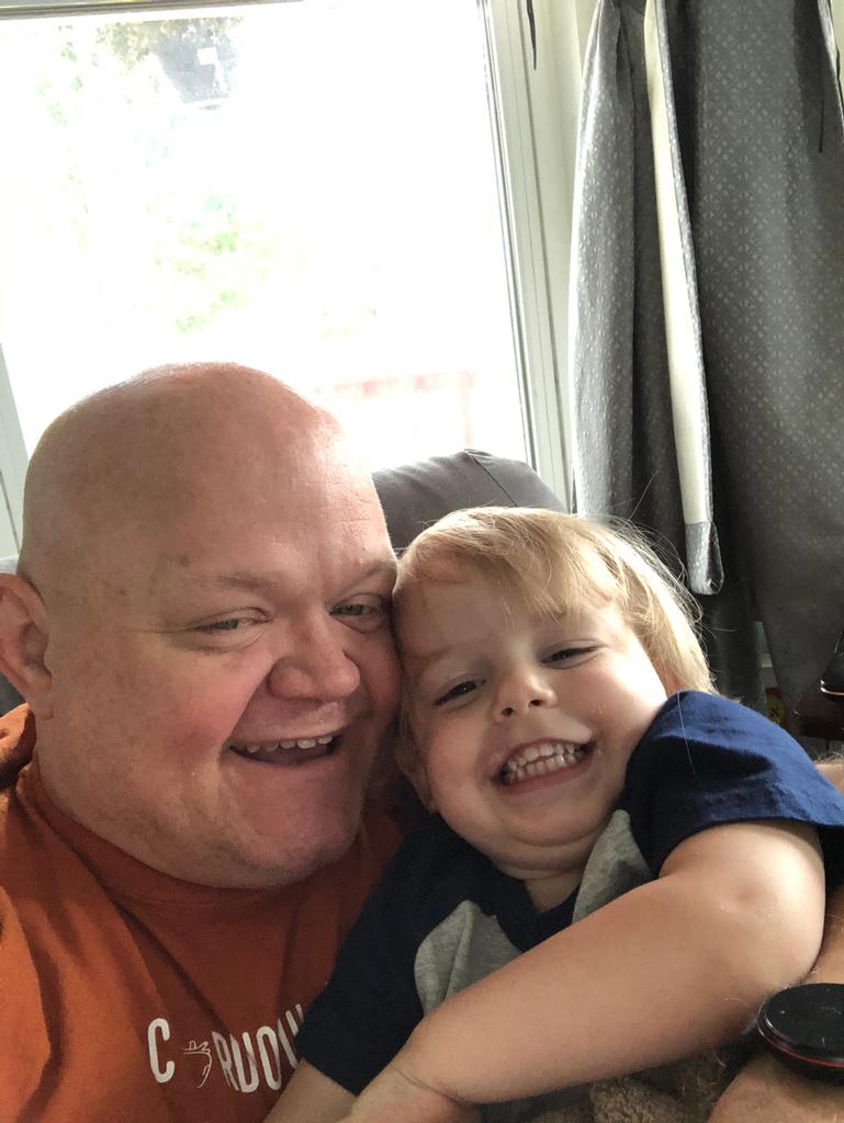 Sitting in towel - A1C Brian Lindquist, to his (R) A1C Imhoff