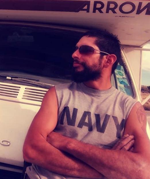 My house after my patriotic paint job