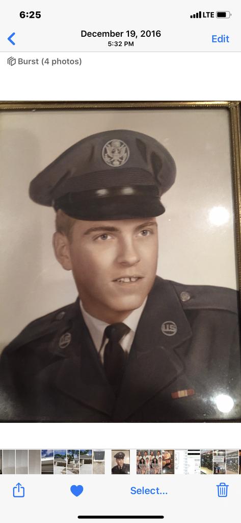 Cpl. James Ervin Maherg, retired, U.S. Army, Korea