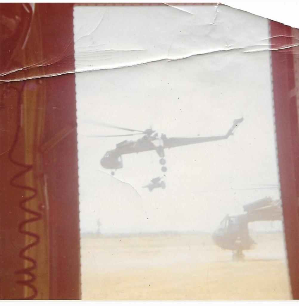 OKANAGAN helicopter landing at Cartwright Air Station