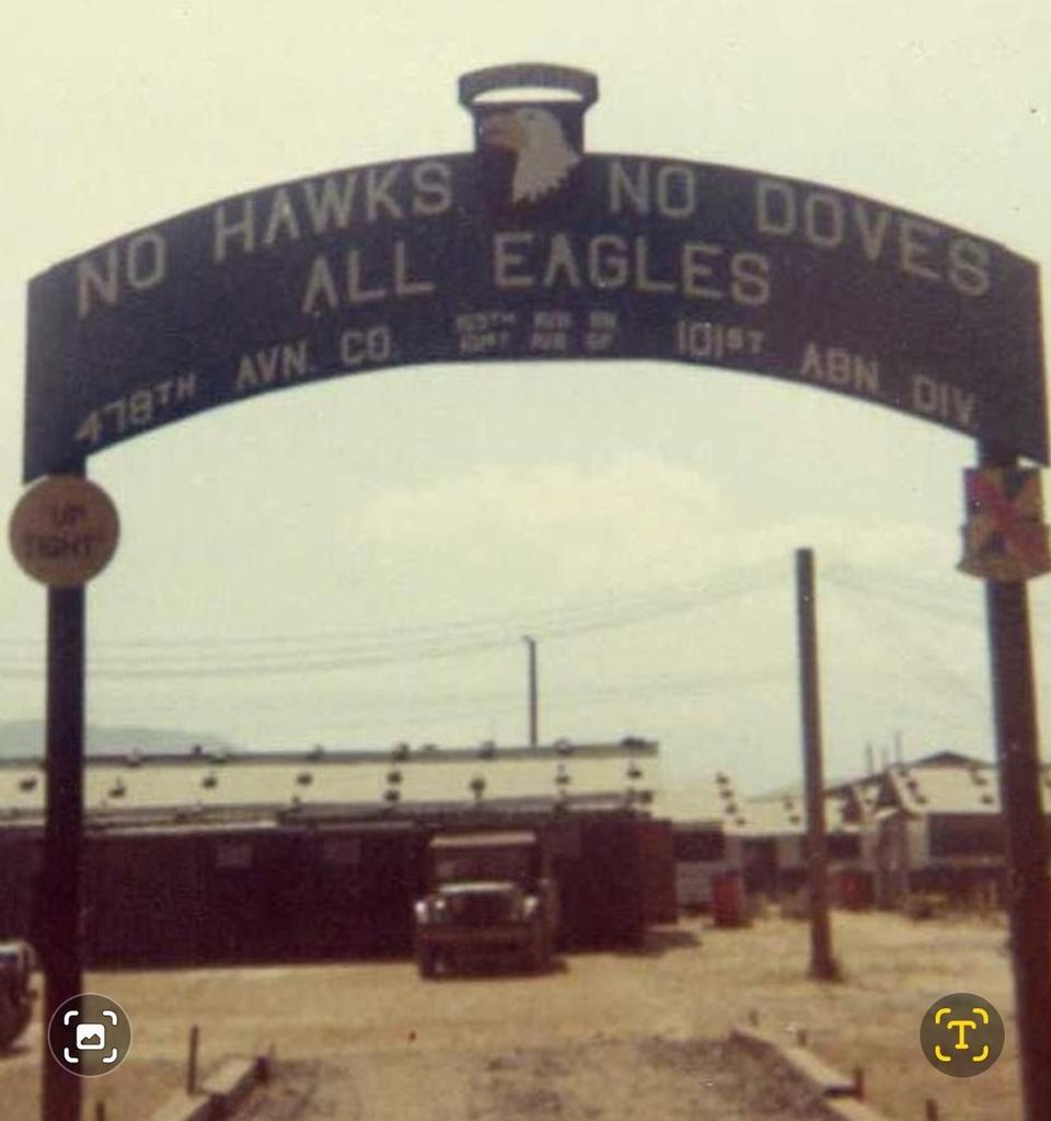 Radar towers at night