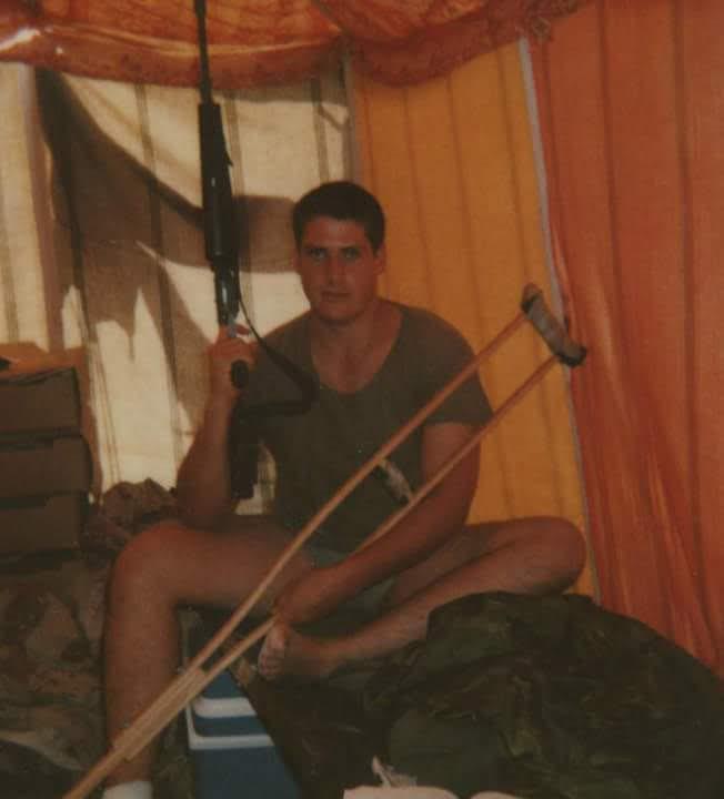 Sp4 Dennis 1967 Gate Duty