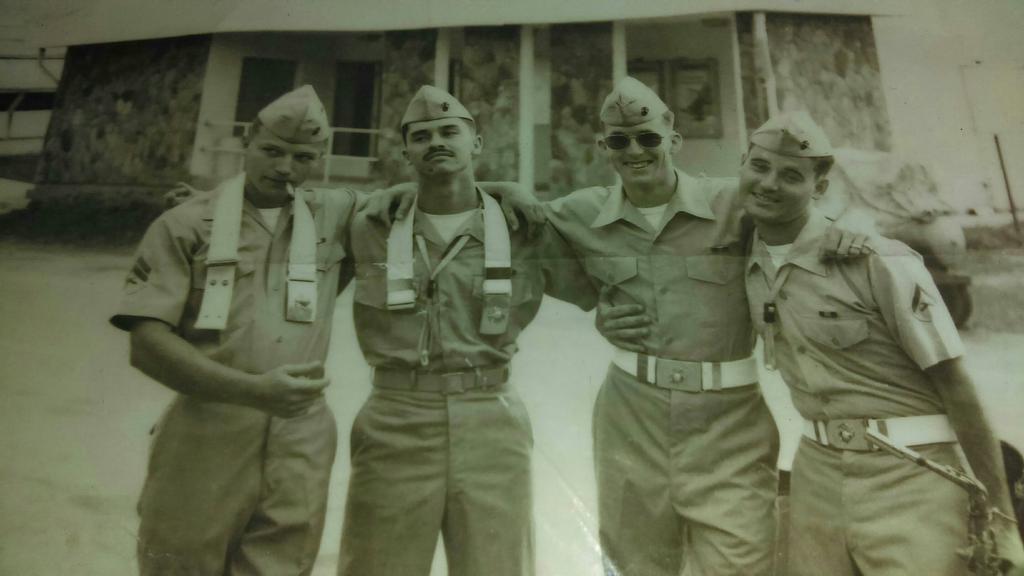 Relaxing in barracks