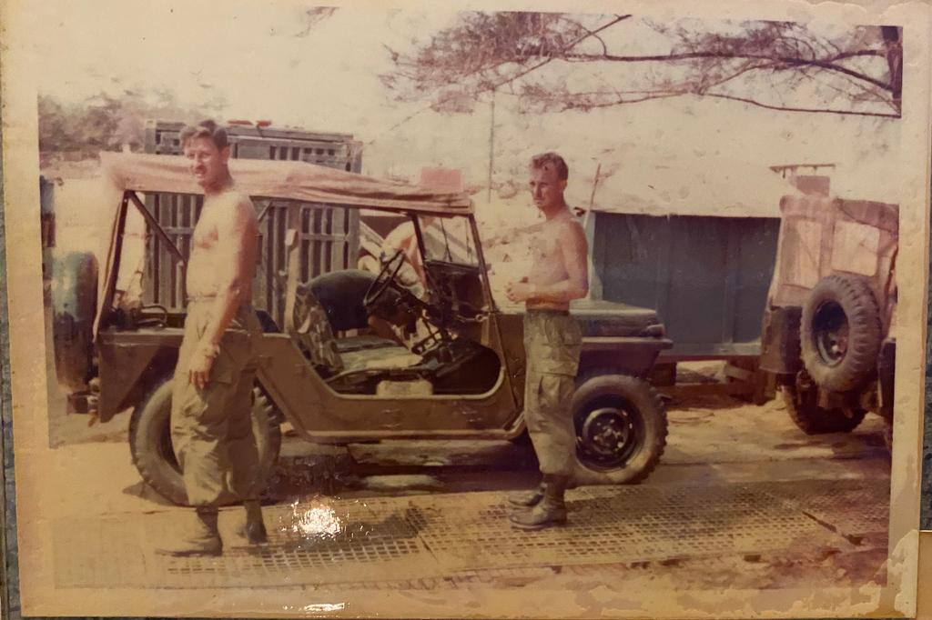 Quonset huts heads and latrines