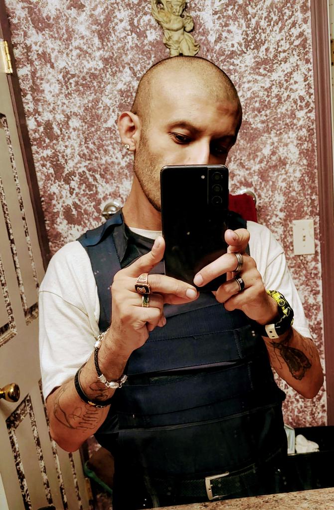 MY MILITARY POLICE BADGE