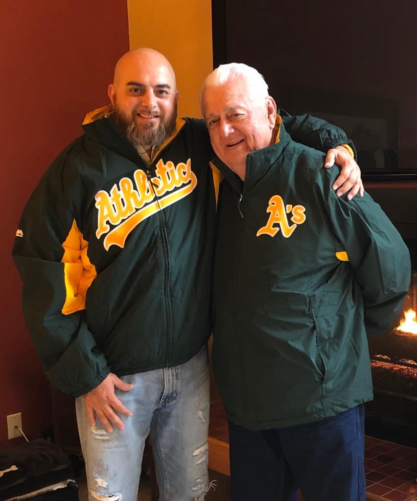 With a  future Marine ..My grandson, James