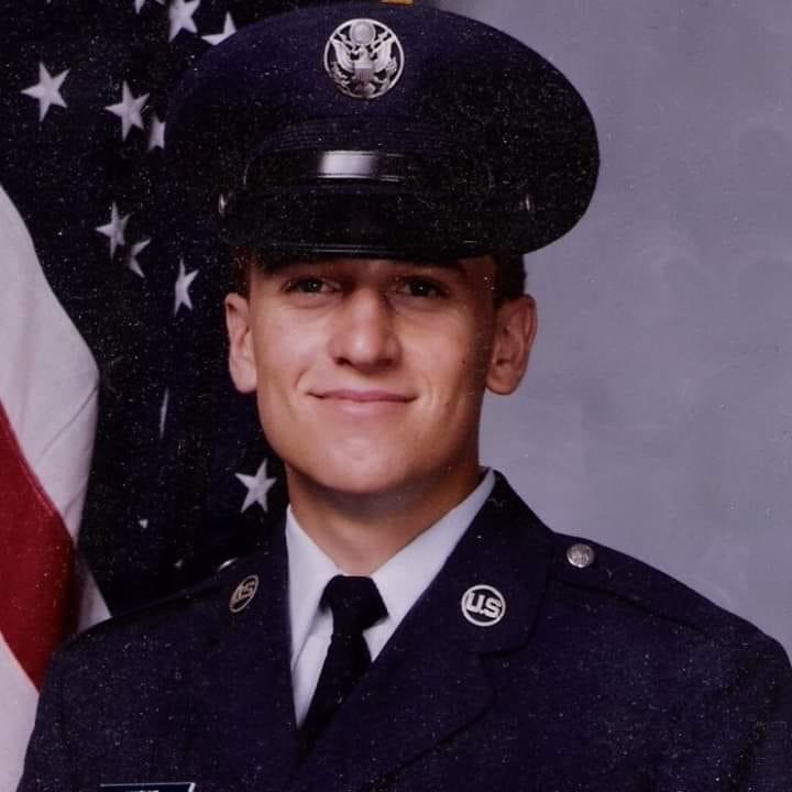 Air Force Photo at age 19